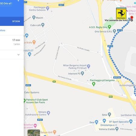 Ferrari Formula 1 Otel Orio al Serio Dış mekan fotoğraf